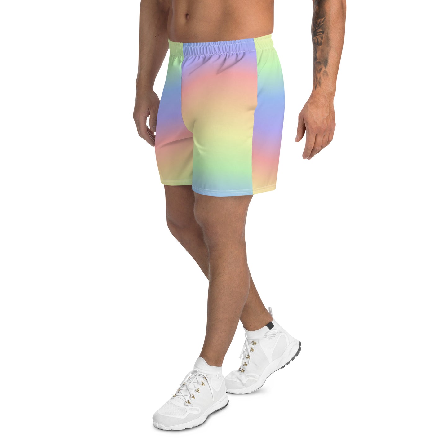 Rainbow Sherbet Men's Athletic Shorts