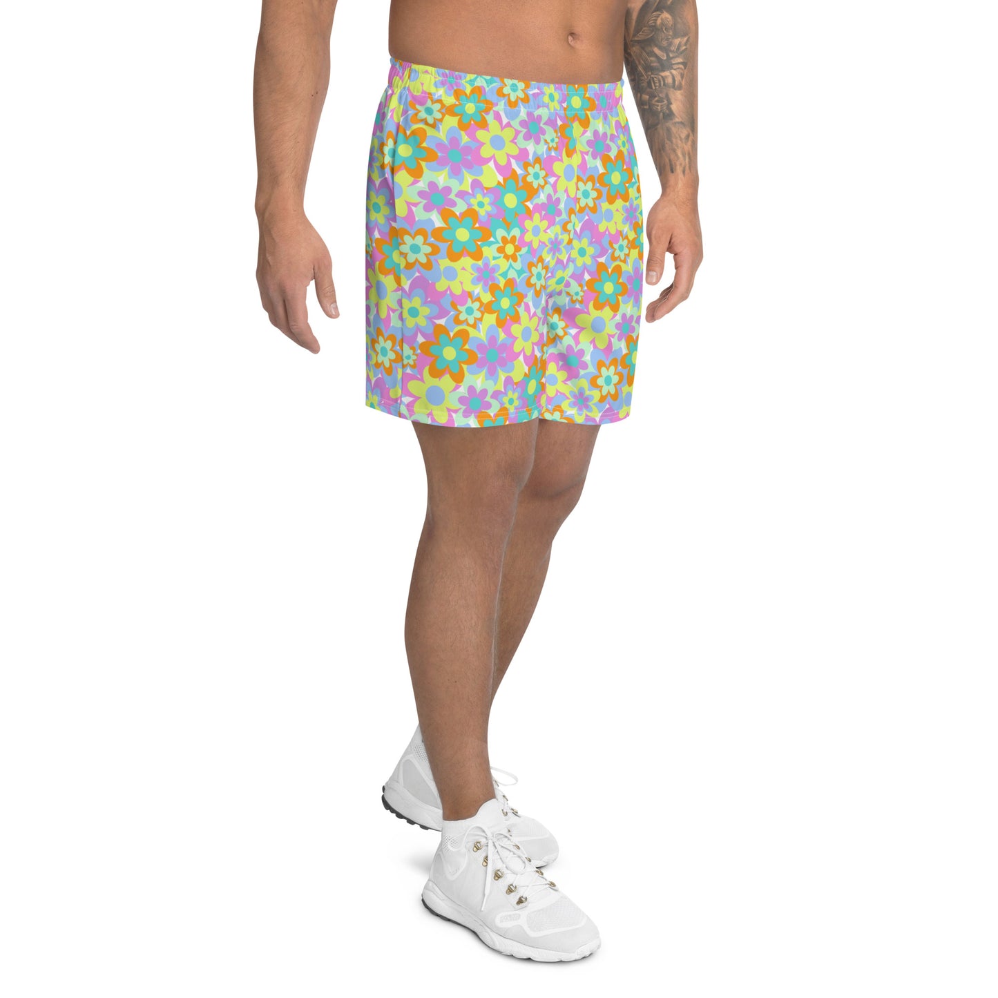 Crazy Daisy Men's Athletic Shorts