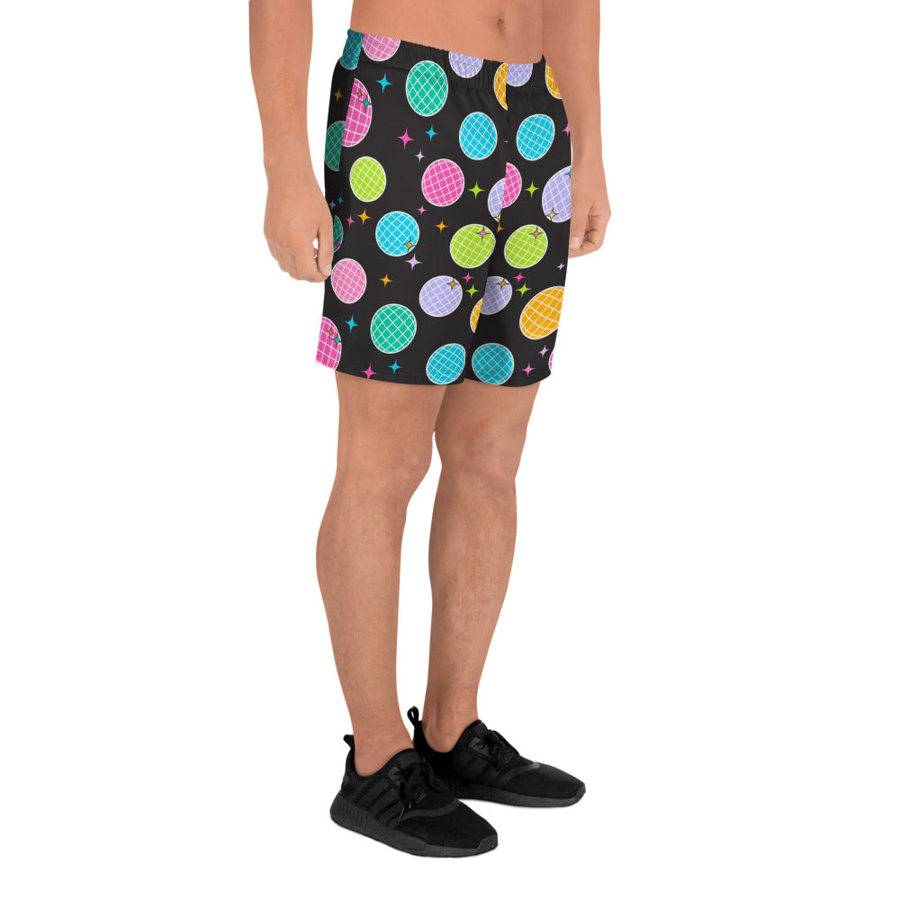 Disco Men's Athletic Shorts