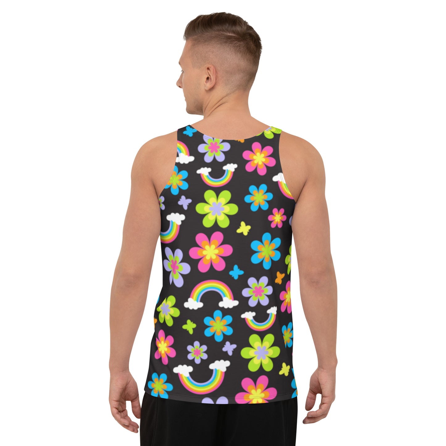 Funky Town Black Tank Top