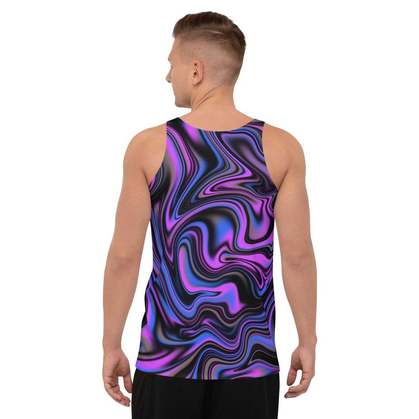 Purple Swirl Tank Top