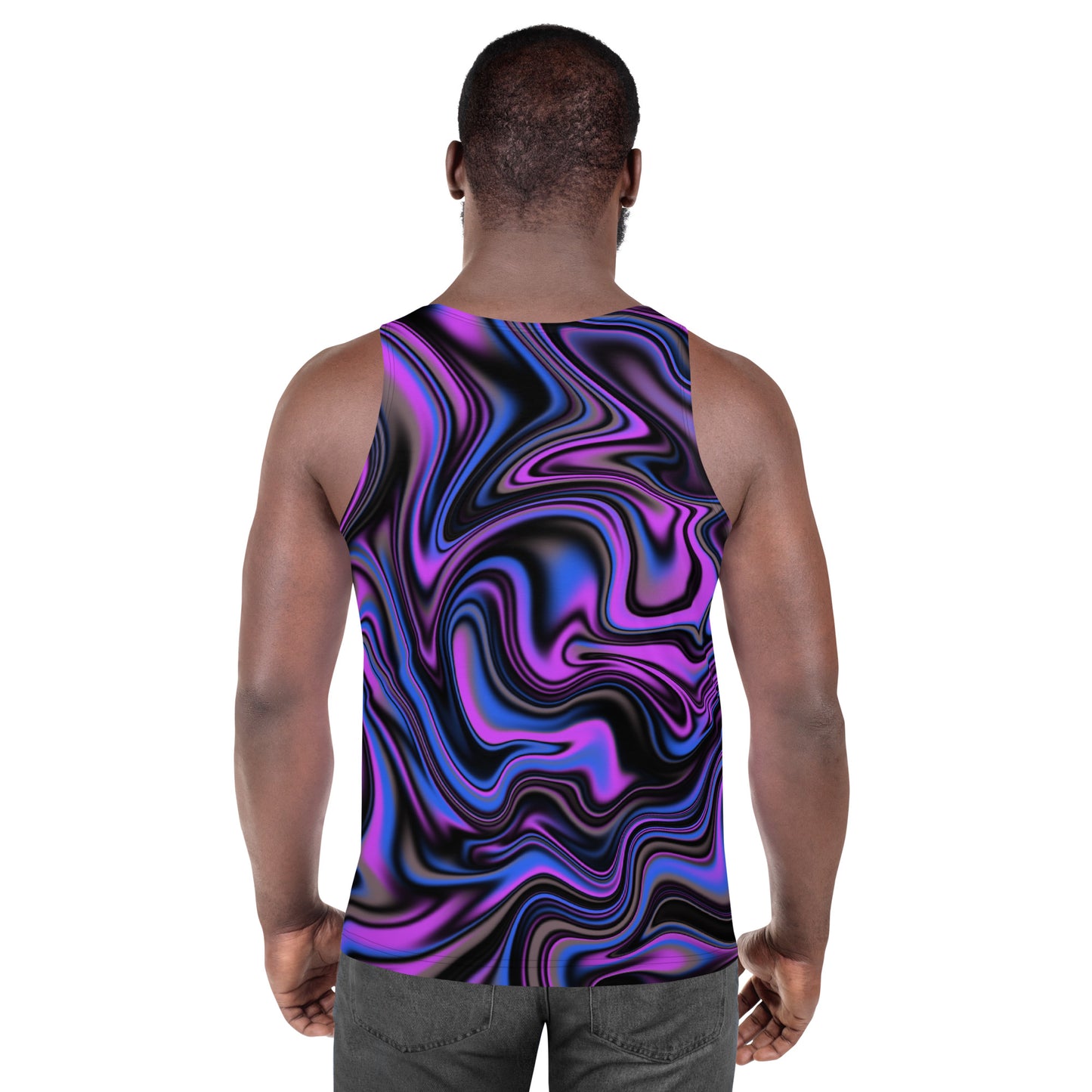 Purple Swirl Tank Top