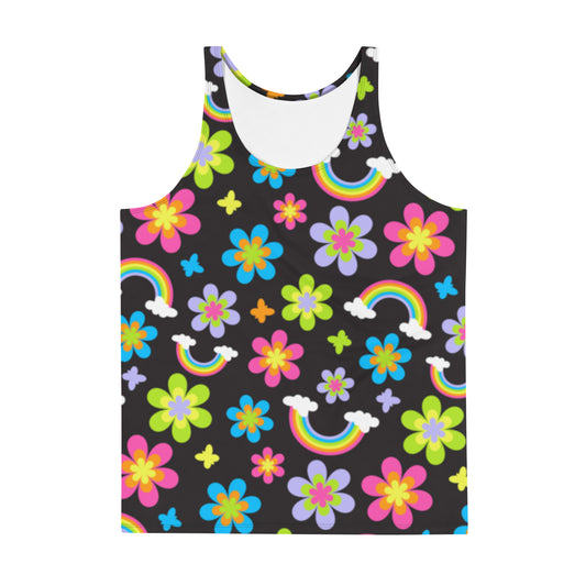 Funky Town Black Tank Top