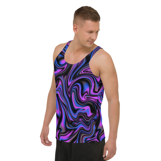 Purple Swirl Tank Top