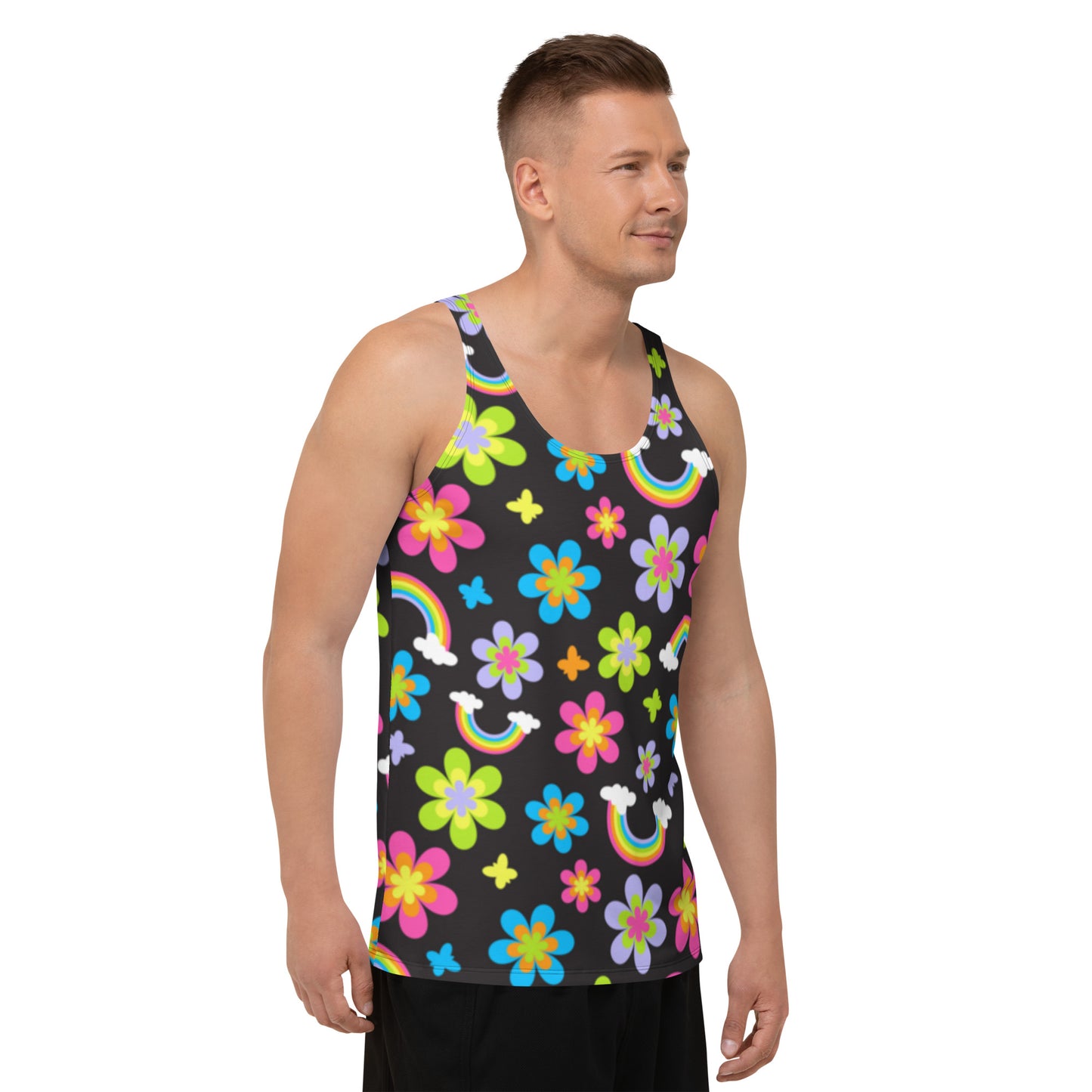 Funky Town Black Tank Top