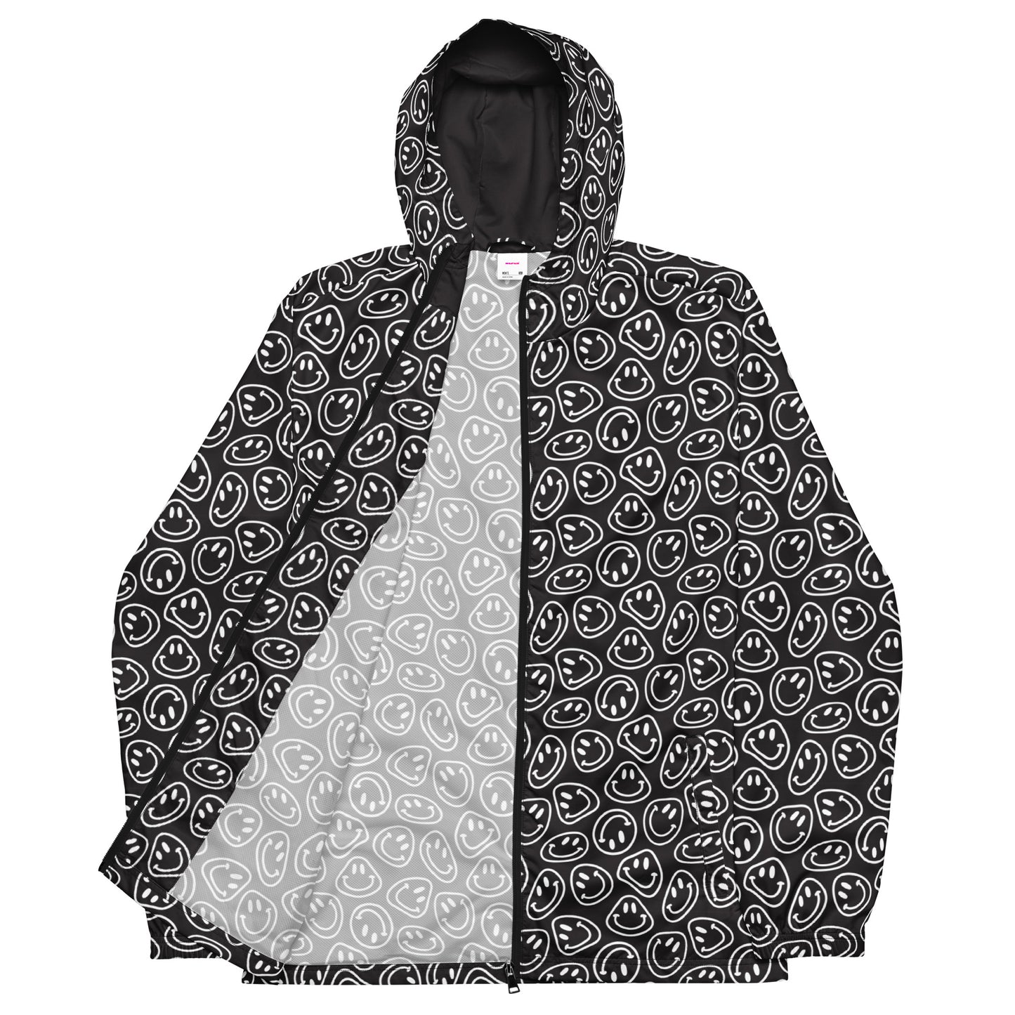 B&W Smiles Windbreaker