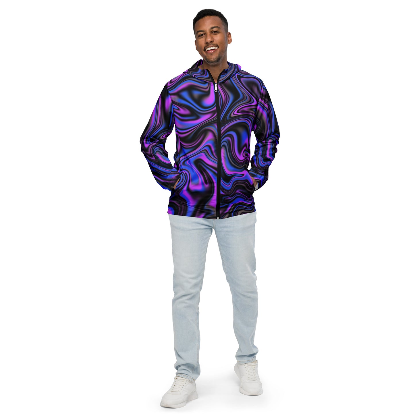 Purple Swirl Windbreaker