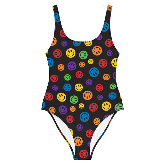 Rainbow Smiles One-Piece Swimsuit