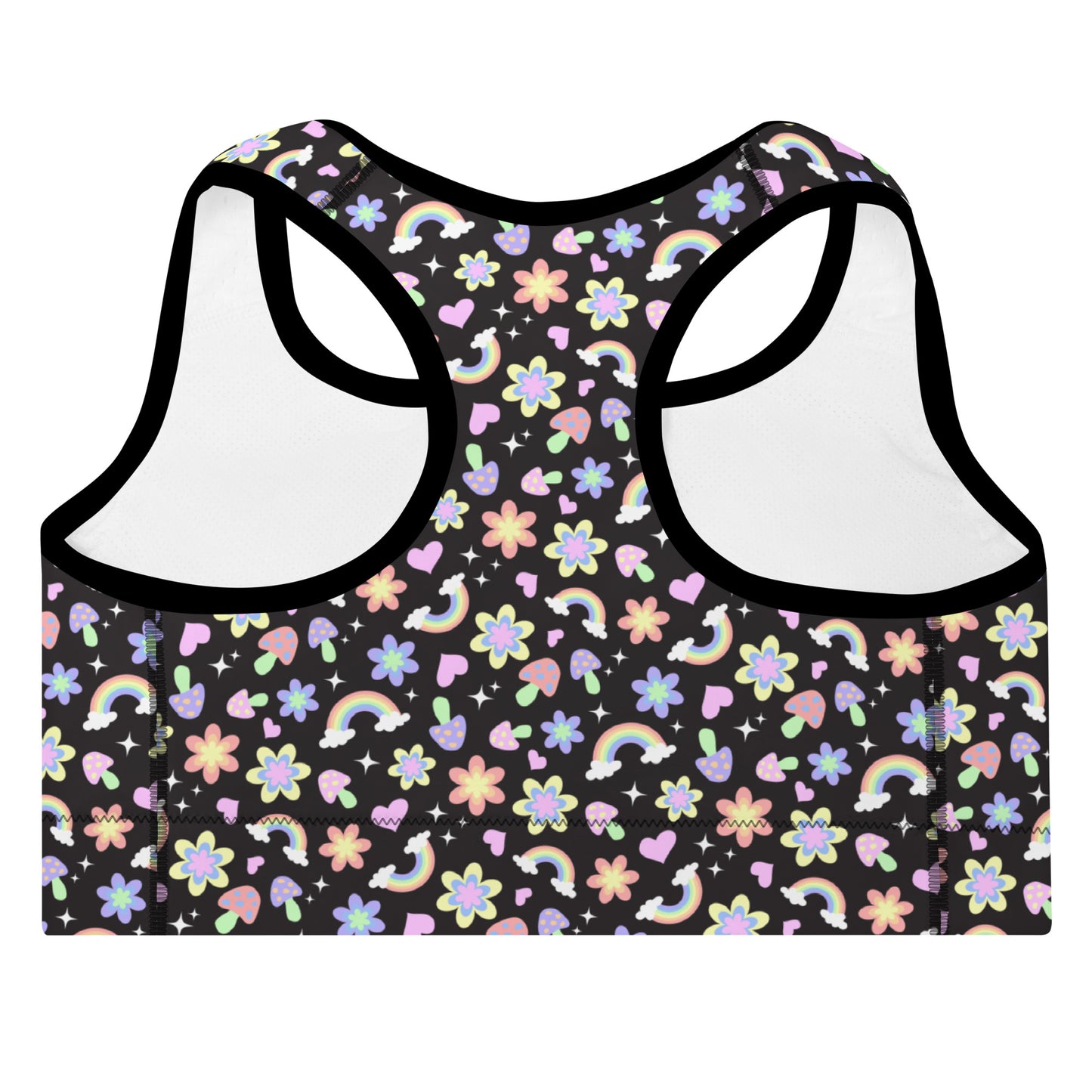 Dark Garden Padded Sports Bra