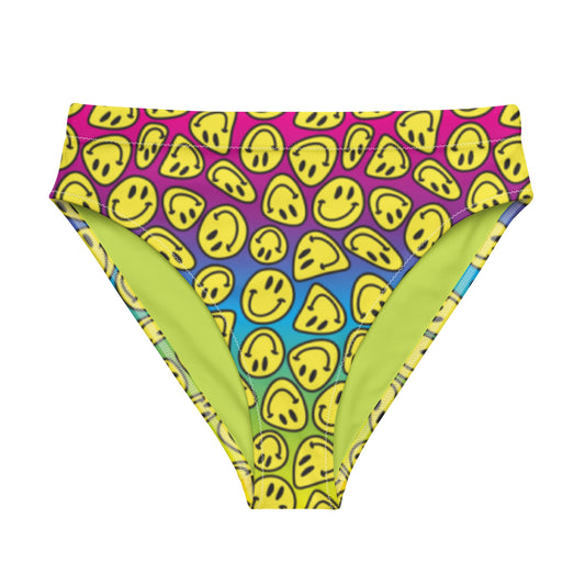 Rainbow Raver High-Waisted Bikini Bottom