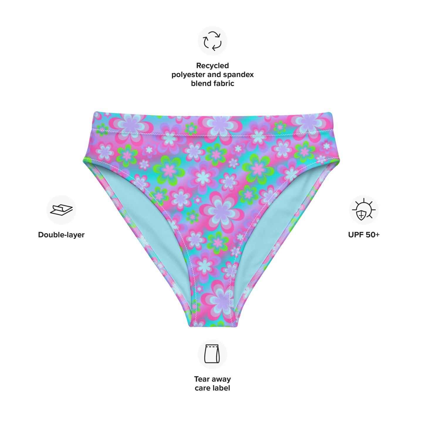 Blossom High-Waisted Bikini Bottom