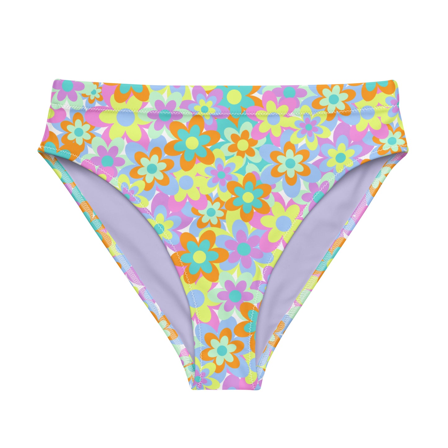 Crazy Daisy High-Waisted Bikini Bottom