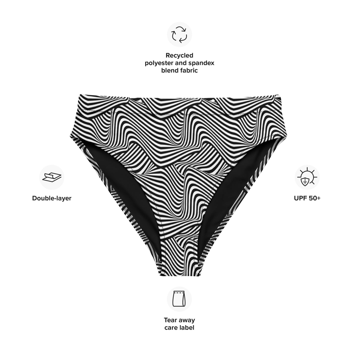 Mind Melt High-Waisted Bikini Bottom