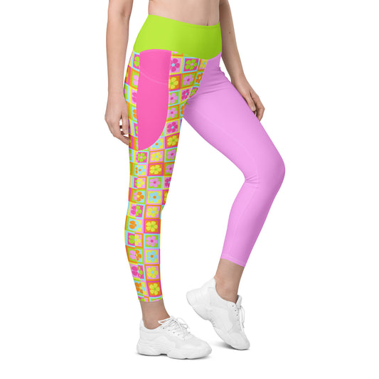 Full Bloom Leggings With Pockets