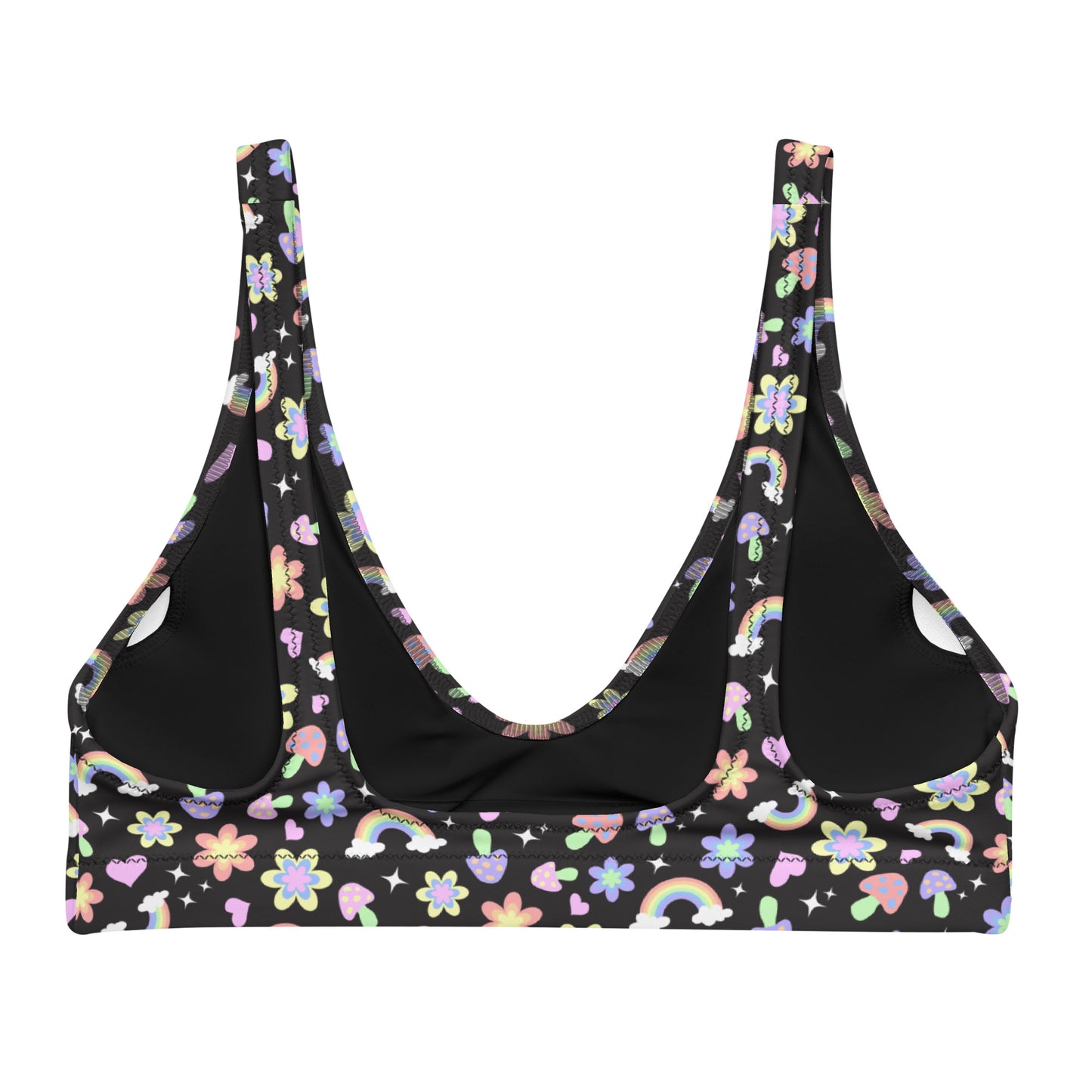 Dark Garden Padded Bikini Top