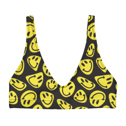 Trippy Smiles Padded Bikini Top