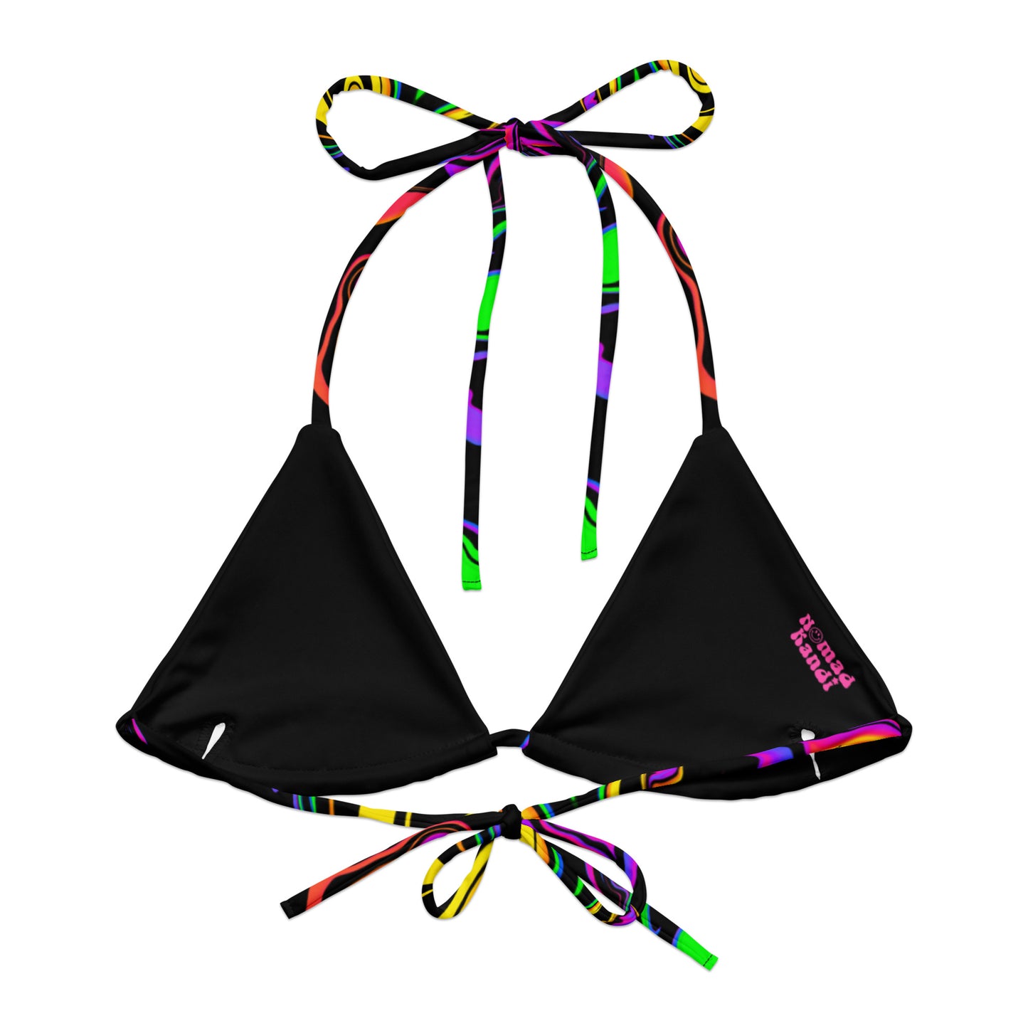 Dark Rainbow V1 String Bikini Top