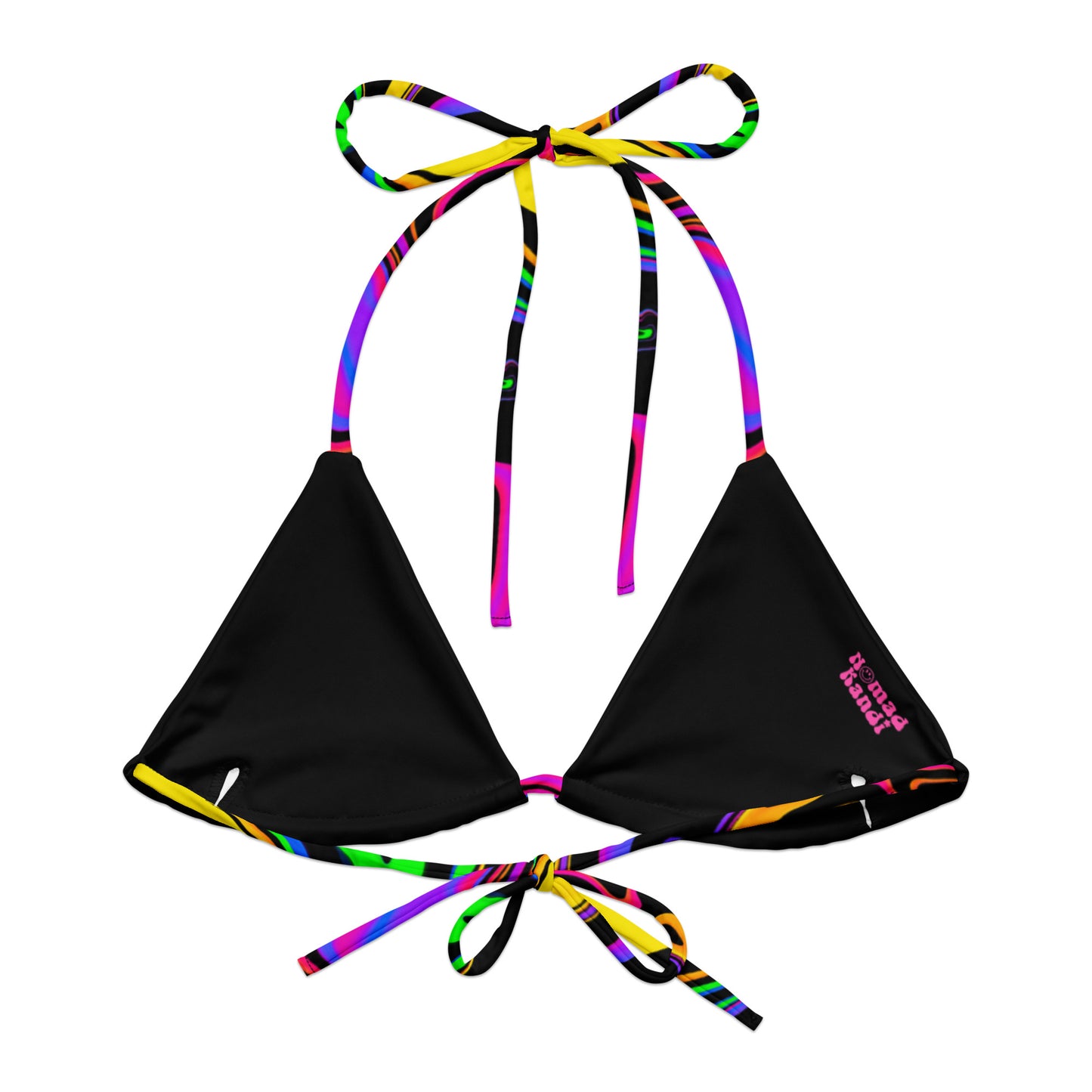 Dark Rainbow V2 String Bikini Top