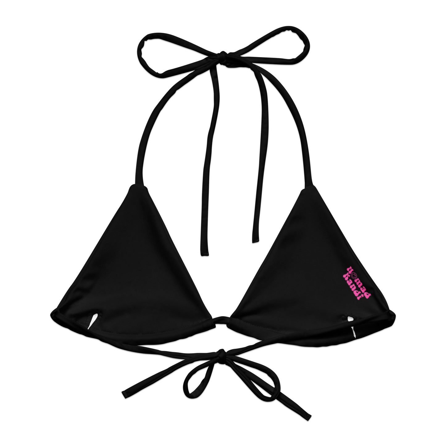 Dark Garden String Bikini Top