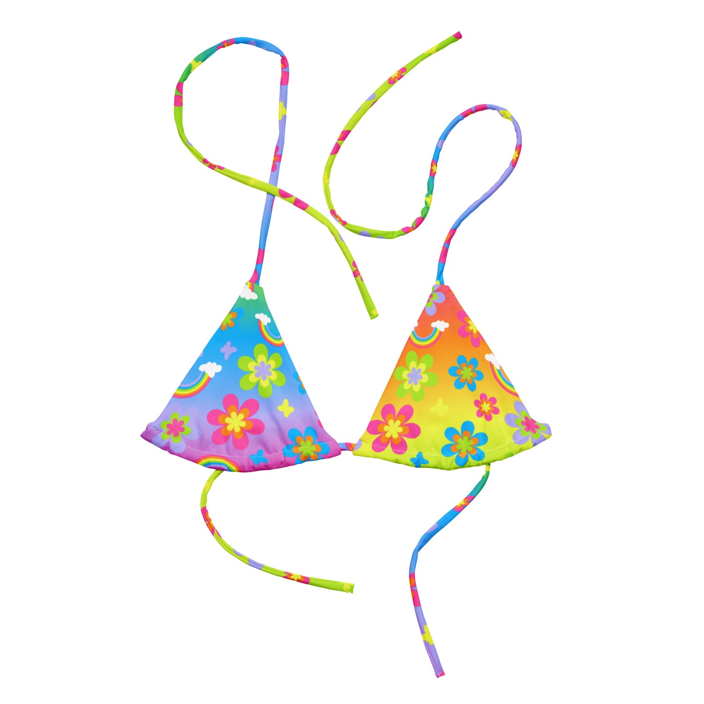 Funky Town String Bikini Top