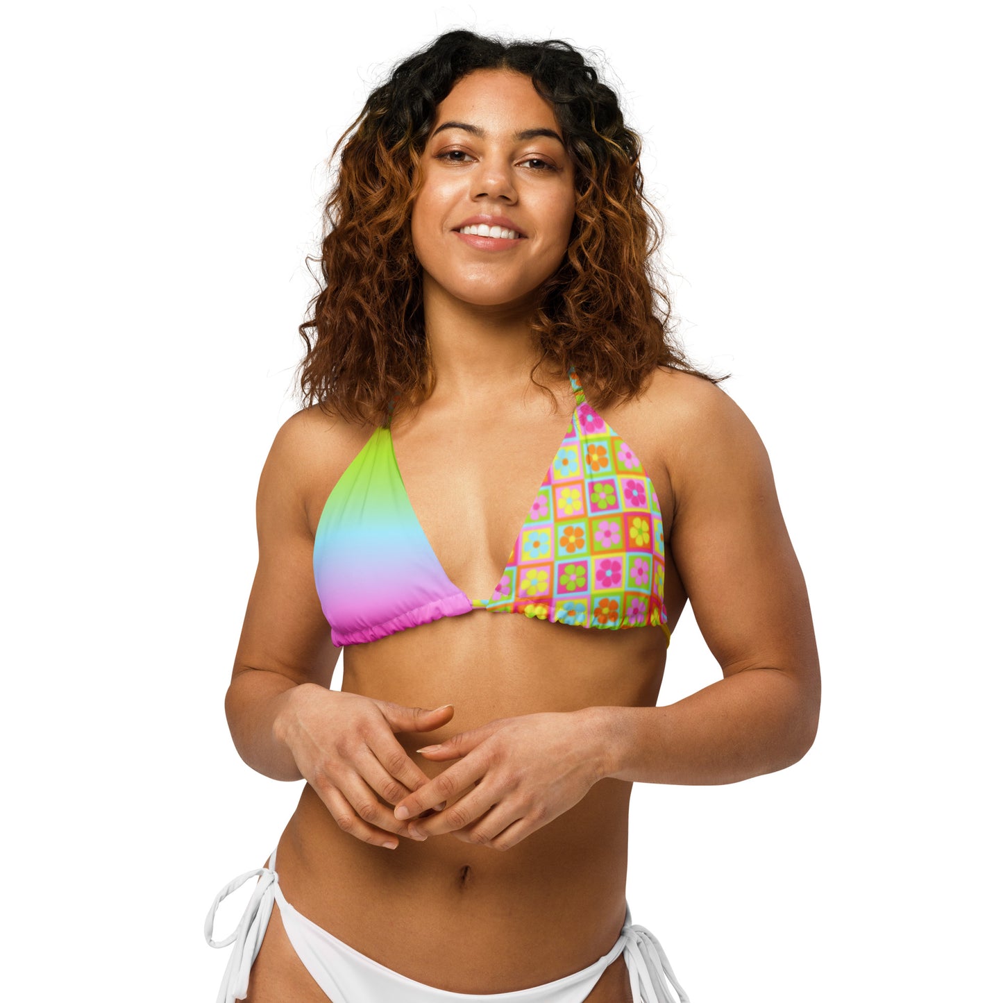 Full Bloom | Vibrancy String Bikini Top