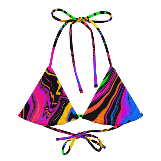 Dark Rainbow V2 String Bikini Top