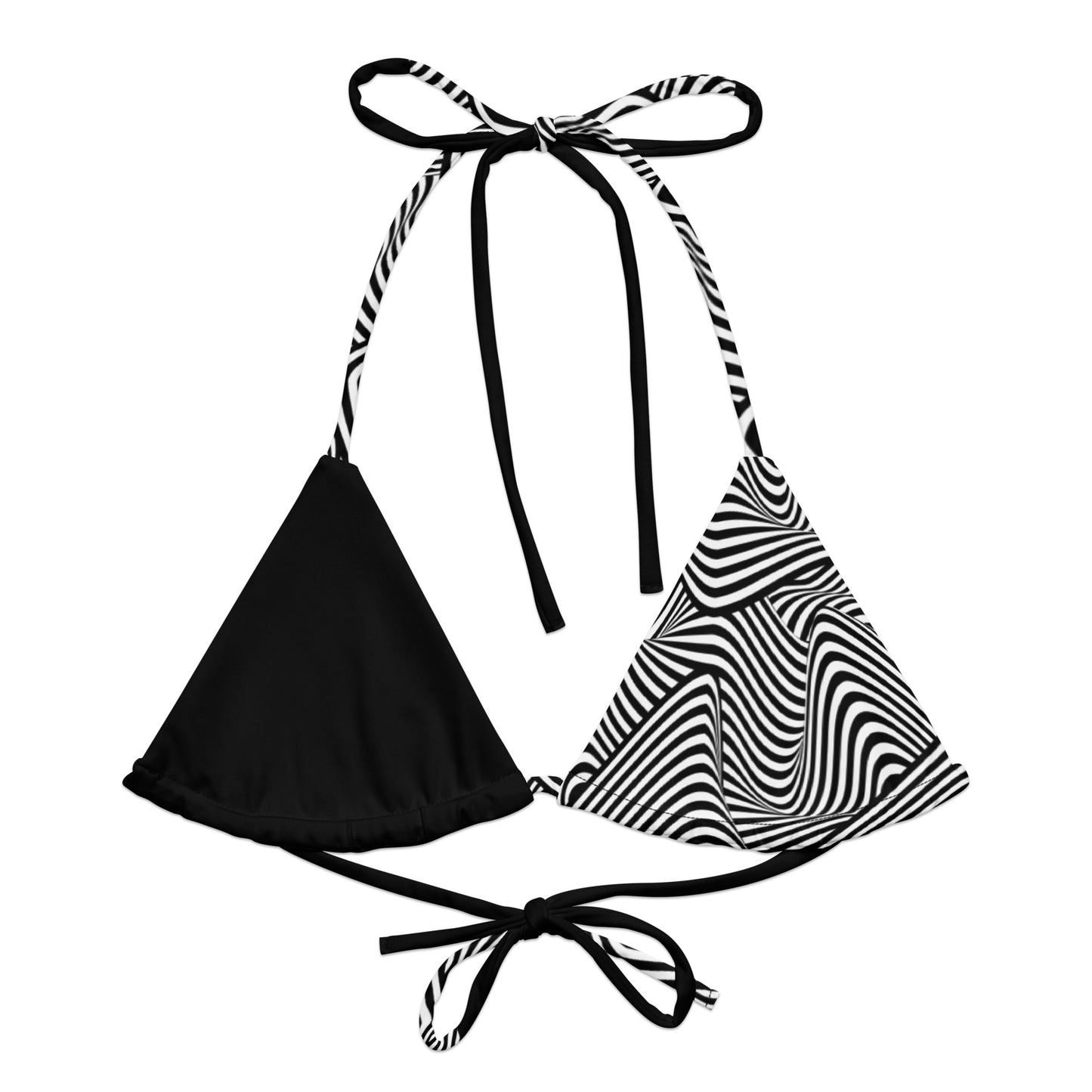 Mind Melt Split String Bikini Top