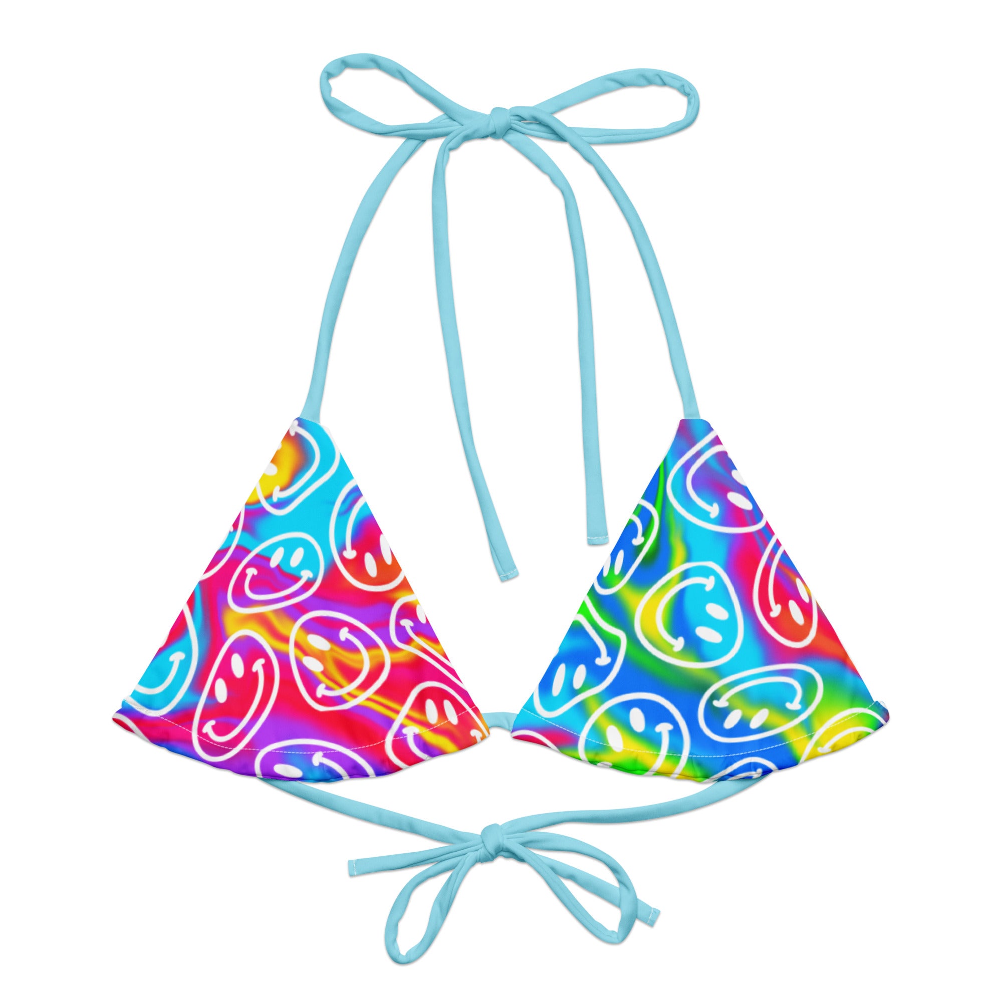 Liquid Smiles String Bikini Top – nomadkandi