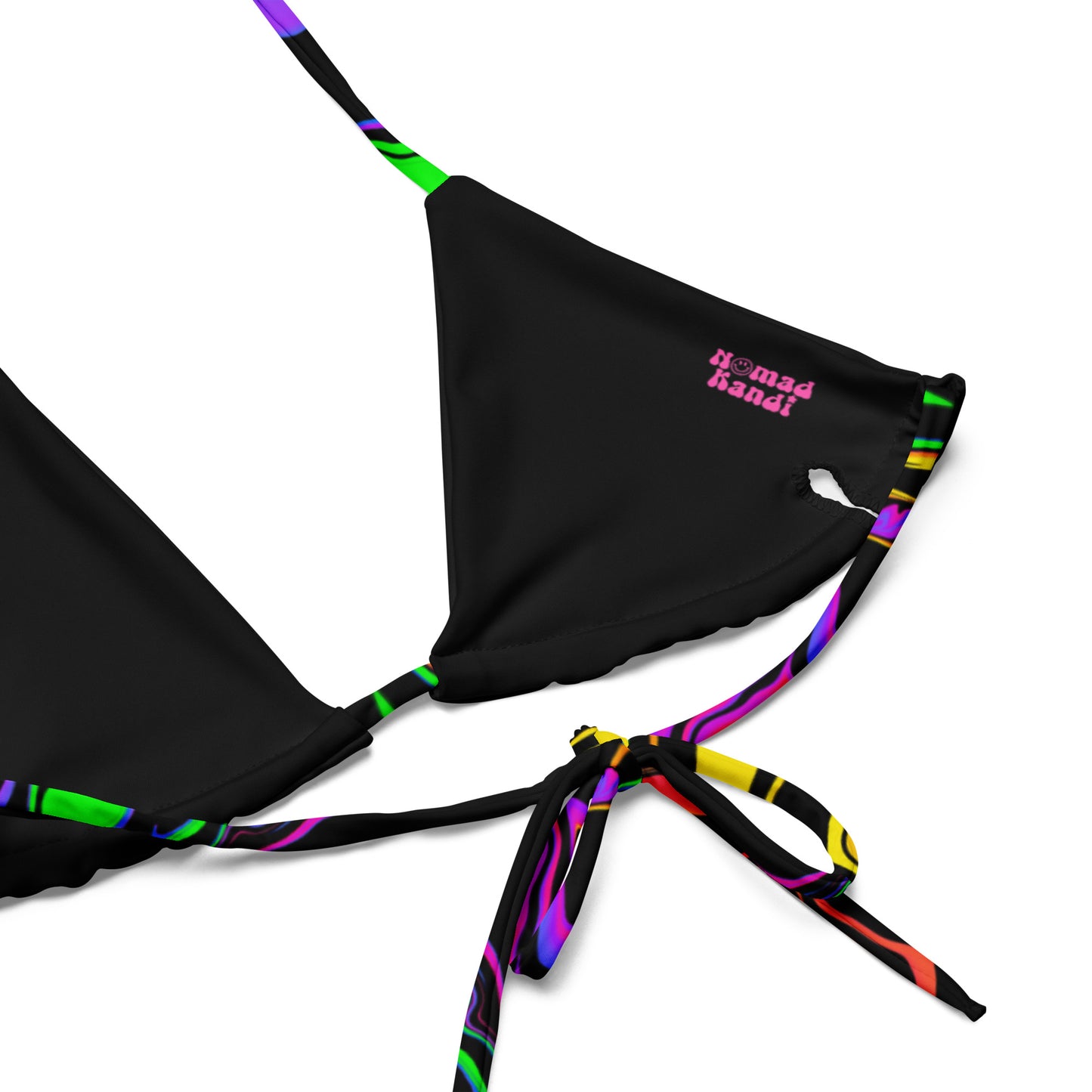 Dark Rainbow V1 String Bikini Top