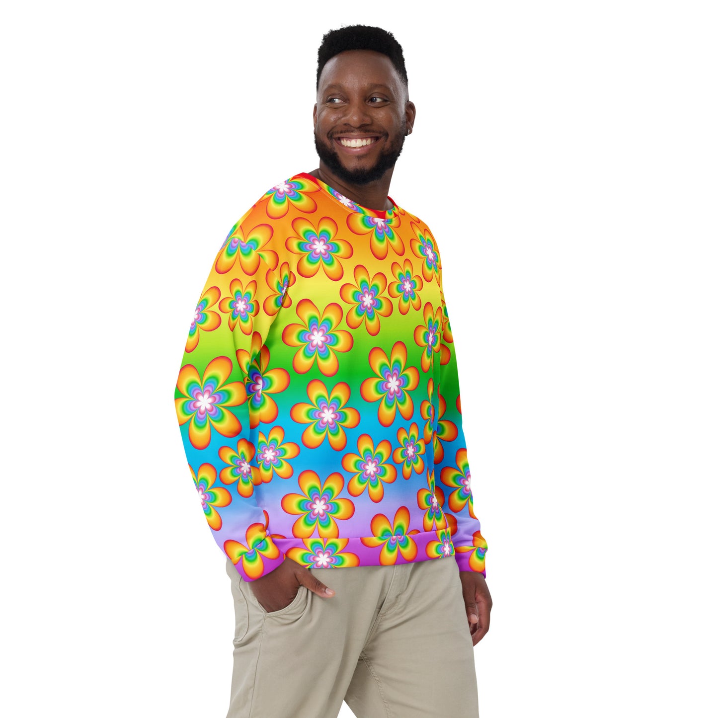 Rainbow Bloom Sweatshirt