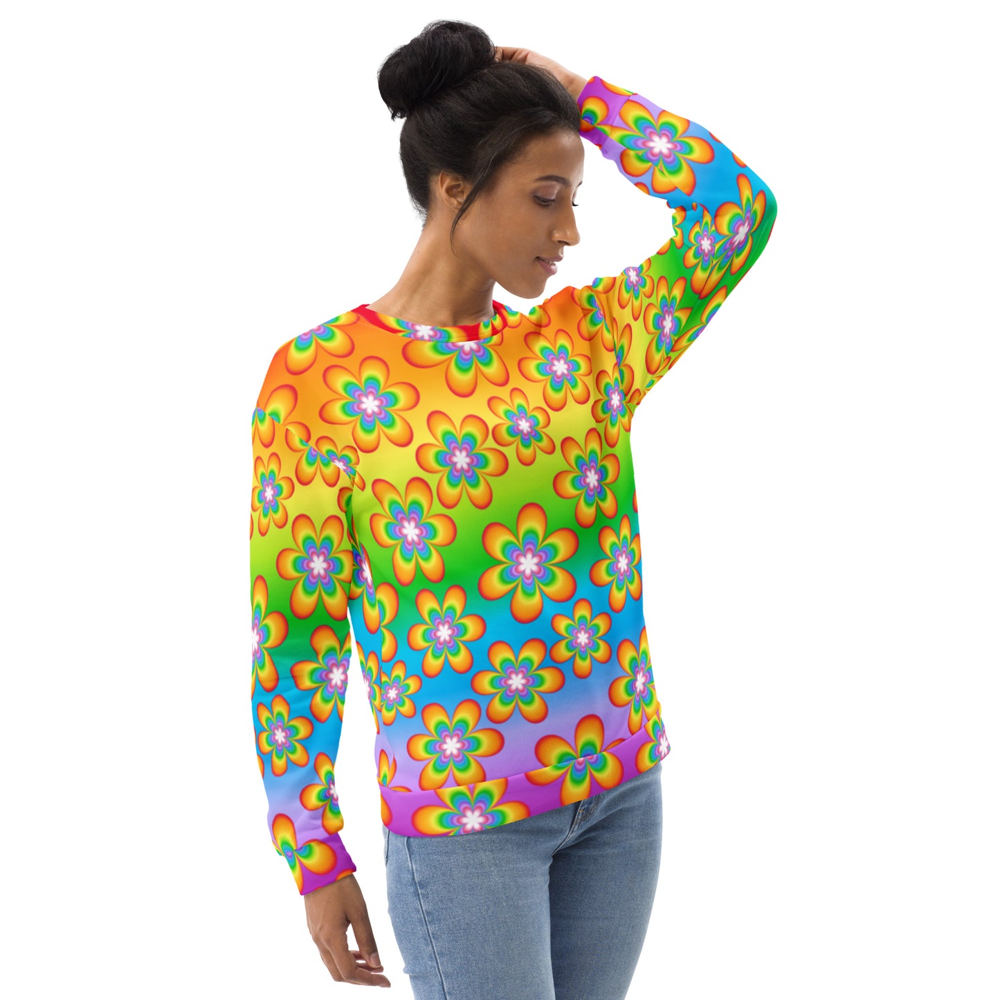 Rainbow Bloom Sweatshirt