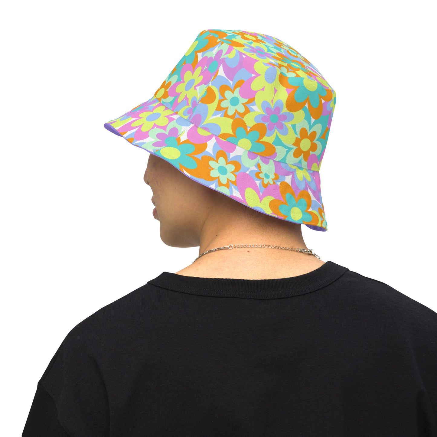 Crazy Daisy Reversible Bucket Hat