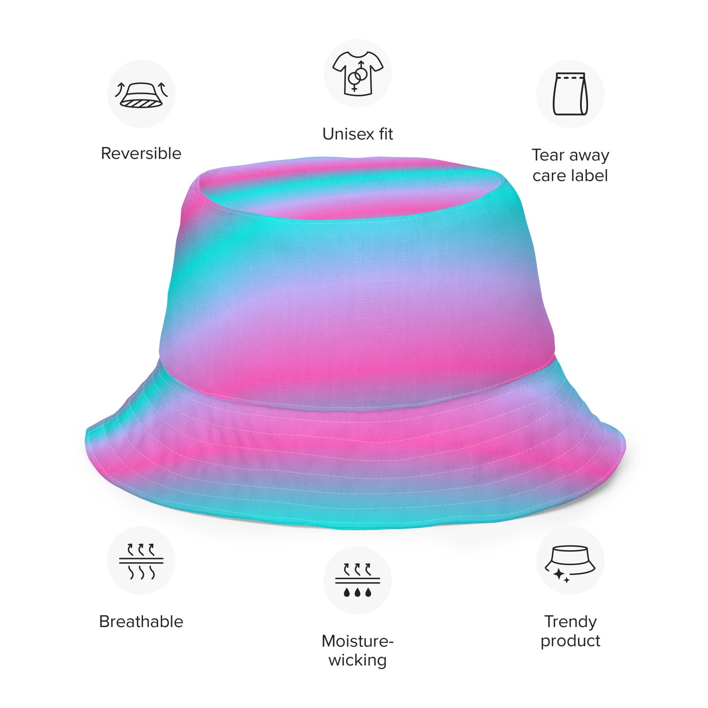 Blossom Reversible Bucket Hat