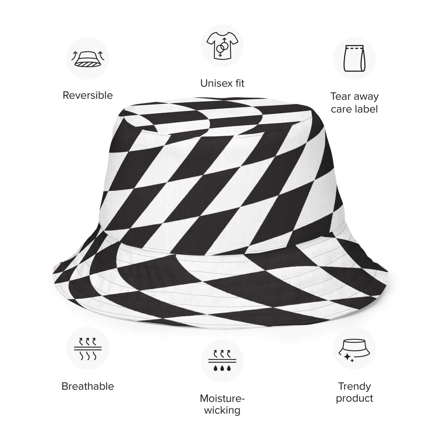 Mind Melt Reversible Bucket Hat