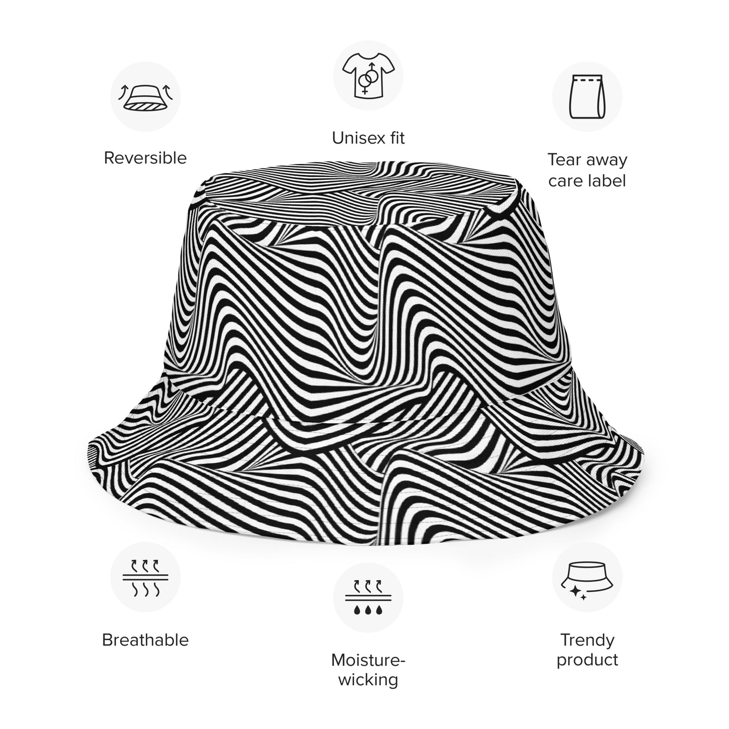 Mind Melt Reversible Bucket Hat