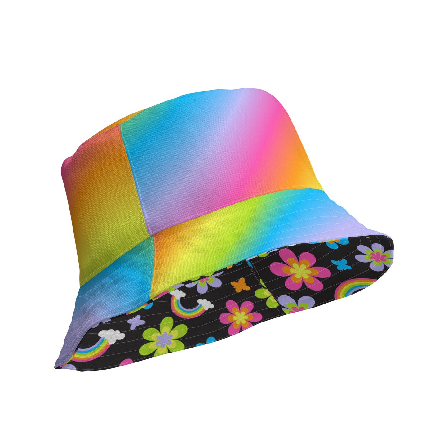 Funky Town Reversible Bucket Hat