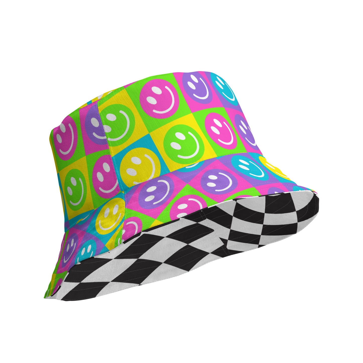 Happy Day Reversible Bucket Hat