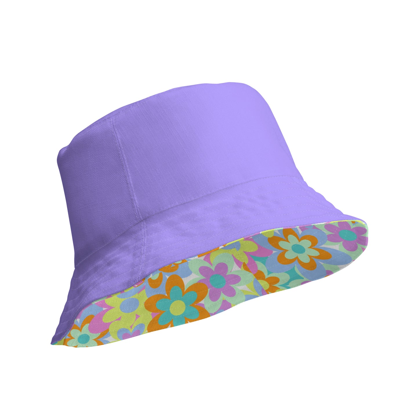 Crazy Daisy Reversible Bucket Hat