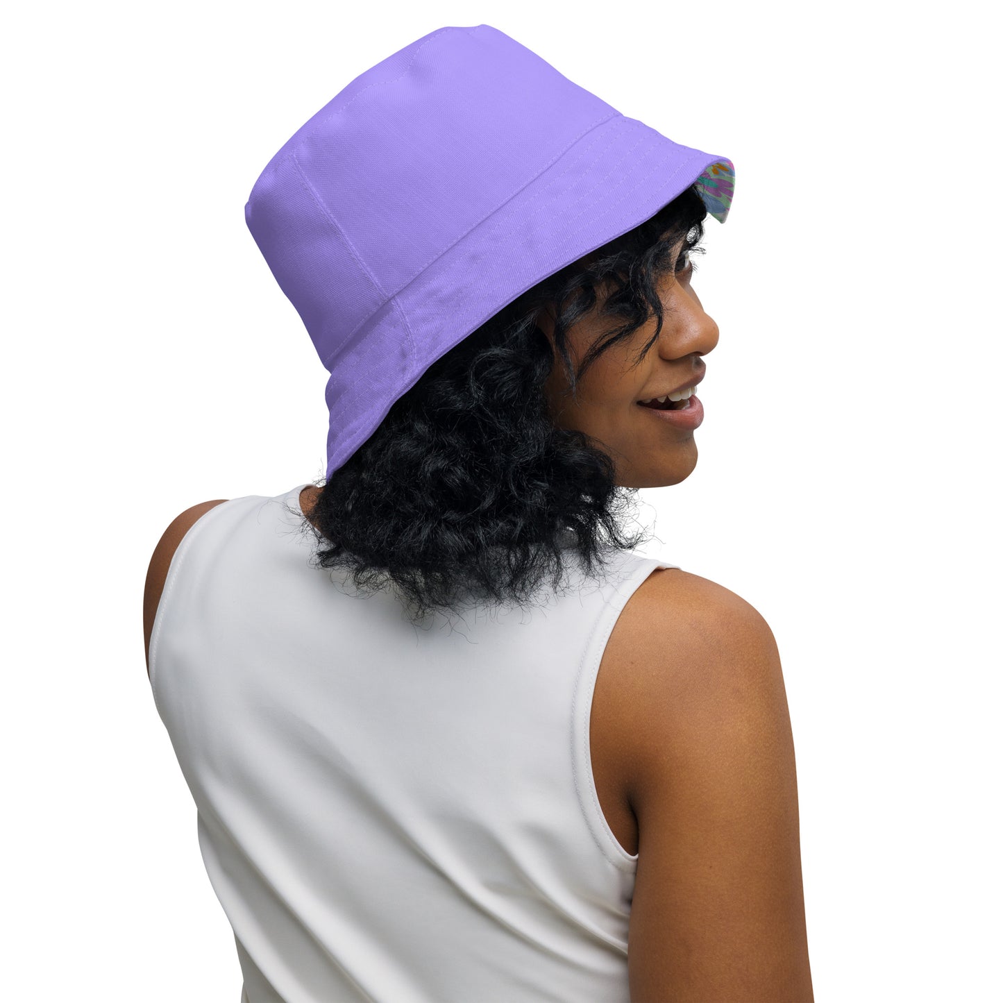 Crazy Daisy Reversible Bucket Hat