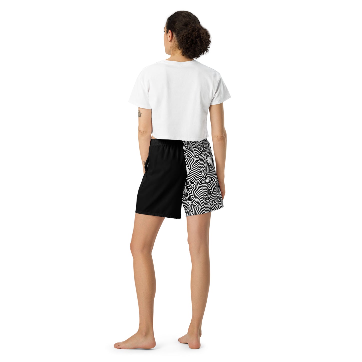 Mind Melt Split Men's Athletic Shorts