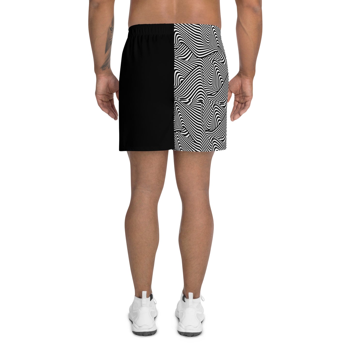 Mind Melt Split Men's Athletic Shorts