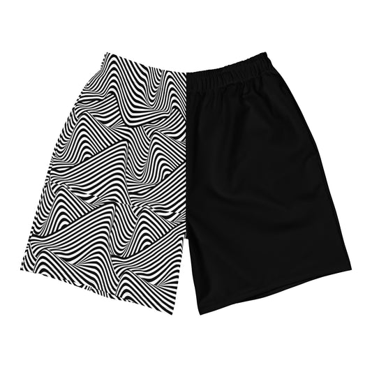 Mind Melt Split Men's Athletic Shorts