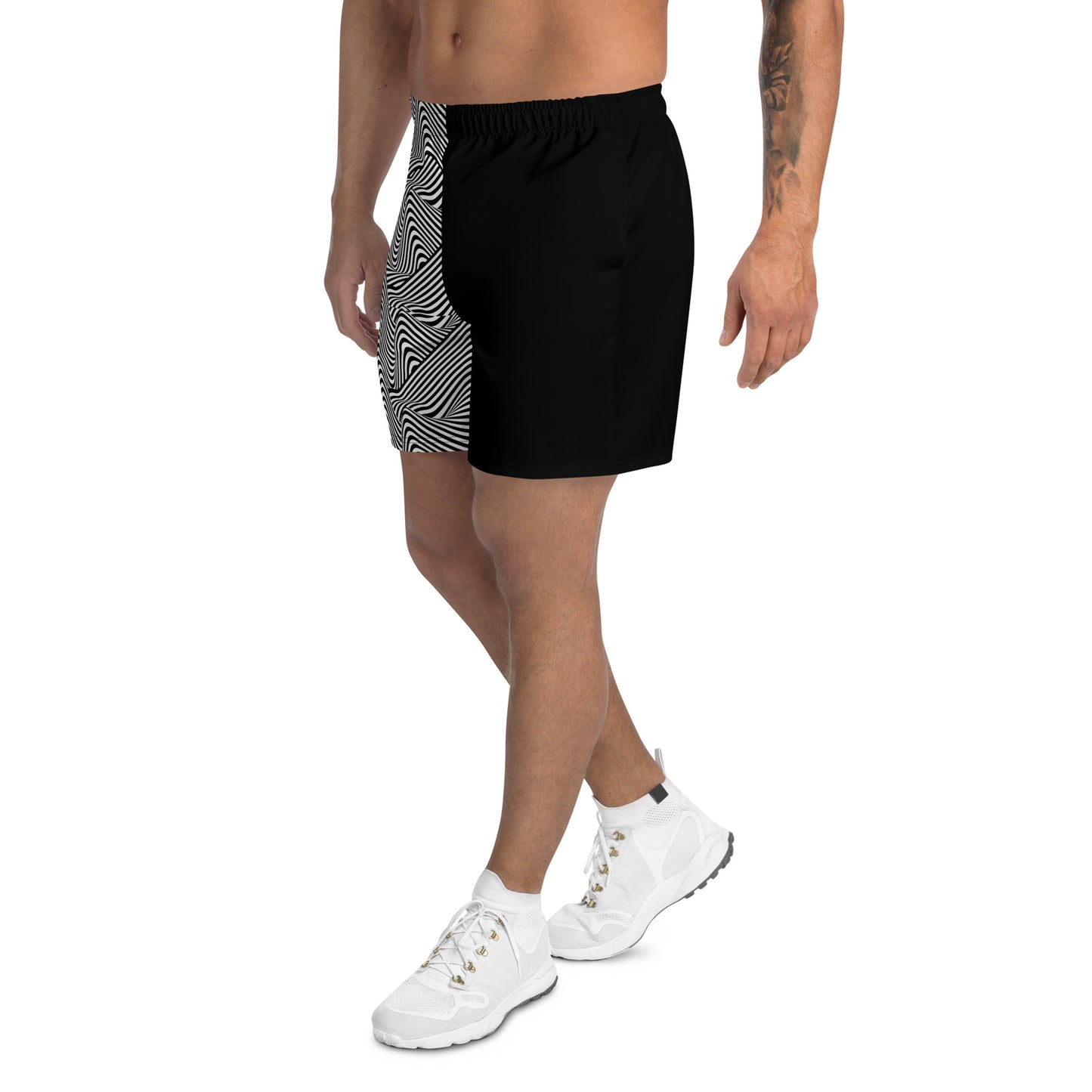 Mind Melt Split Men's Athletic Shorts