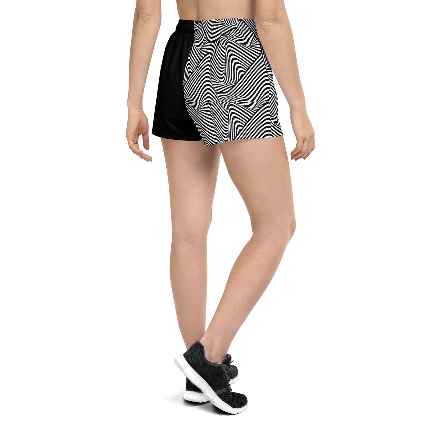 Mind Melt Split Women's Athletic Shorts