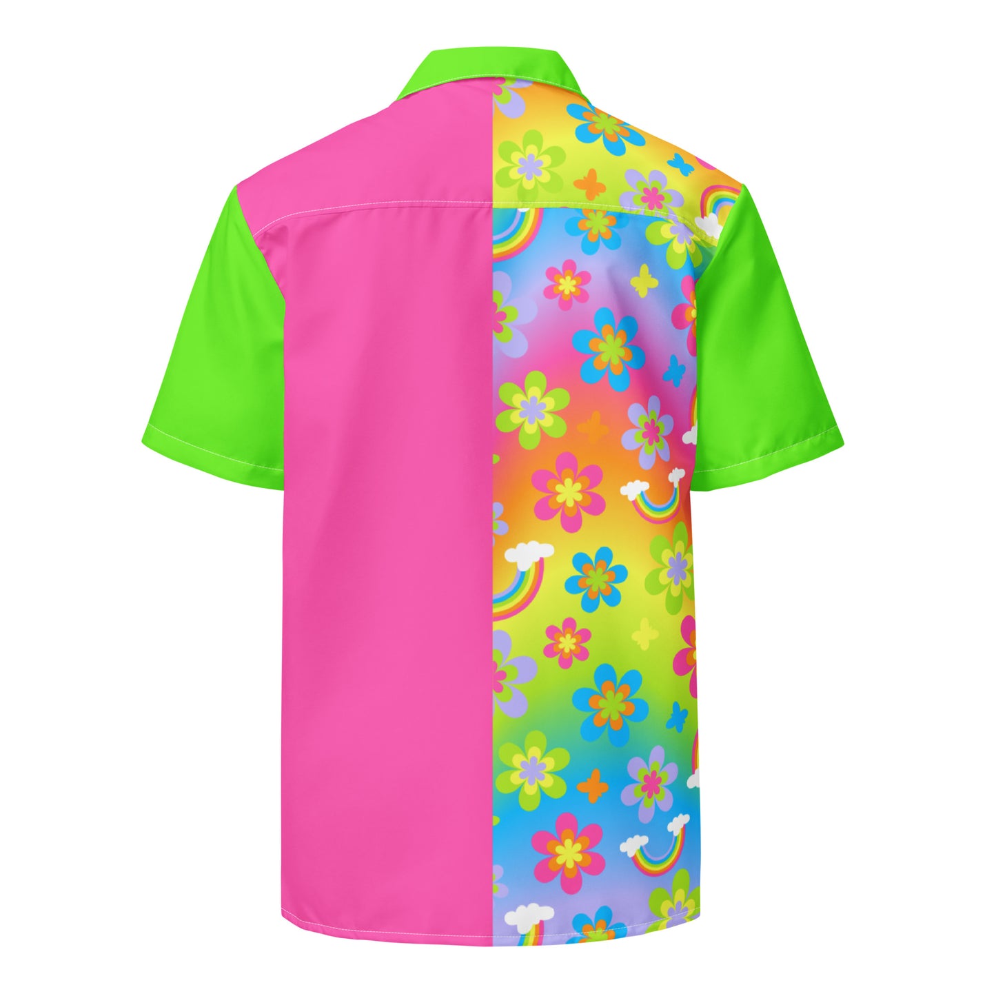 Funky Town Neon Button Shirt