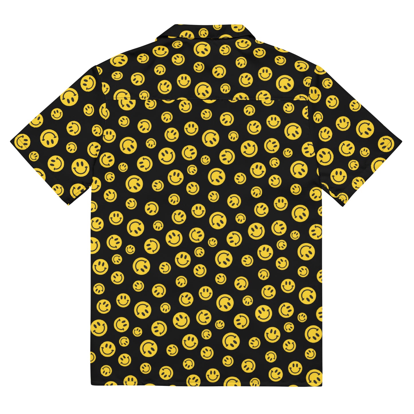 Yellow Smile Button Shirt