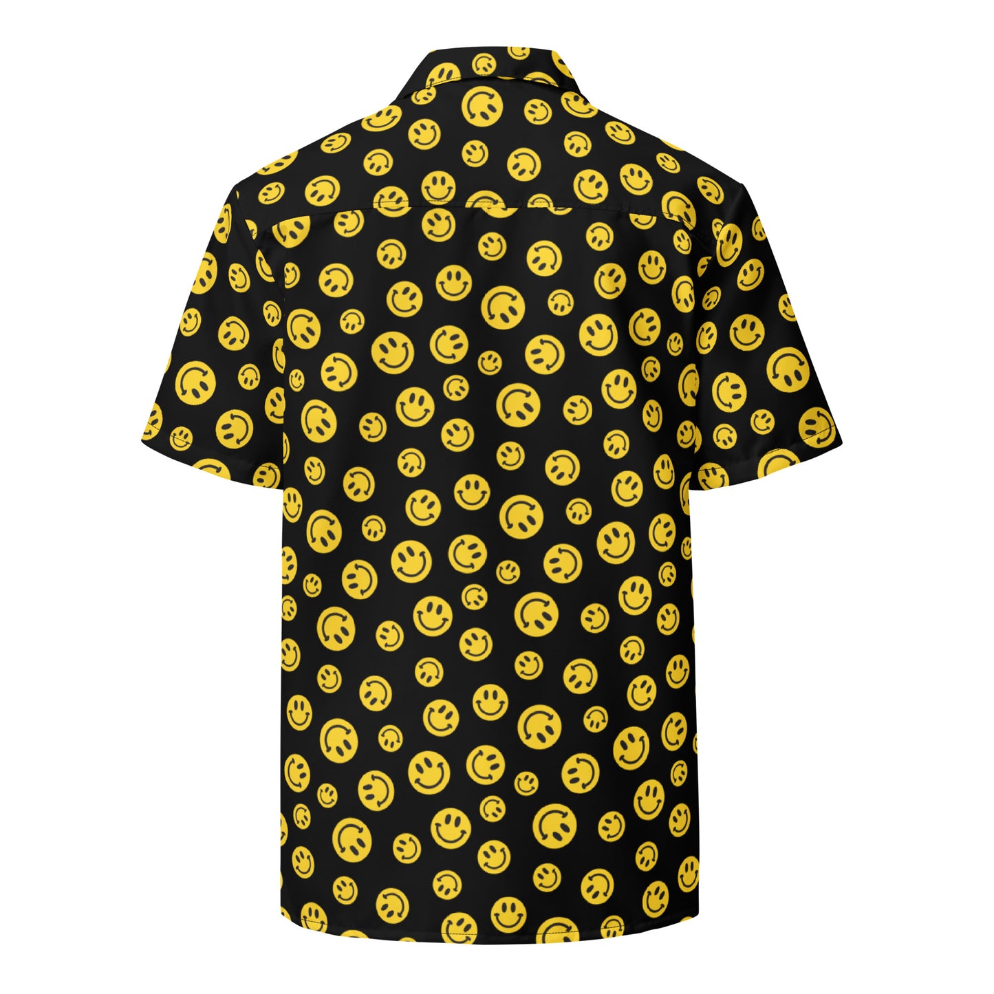 Yellow Smile Button Shirt