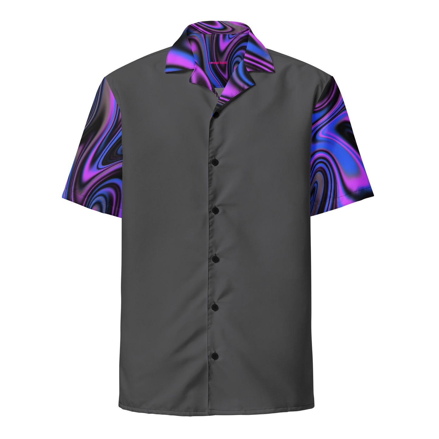 Purple Swirl Button Shirt