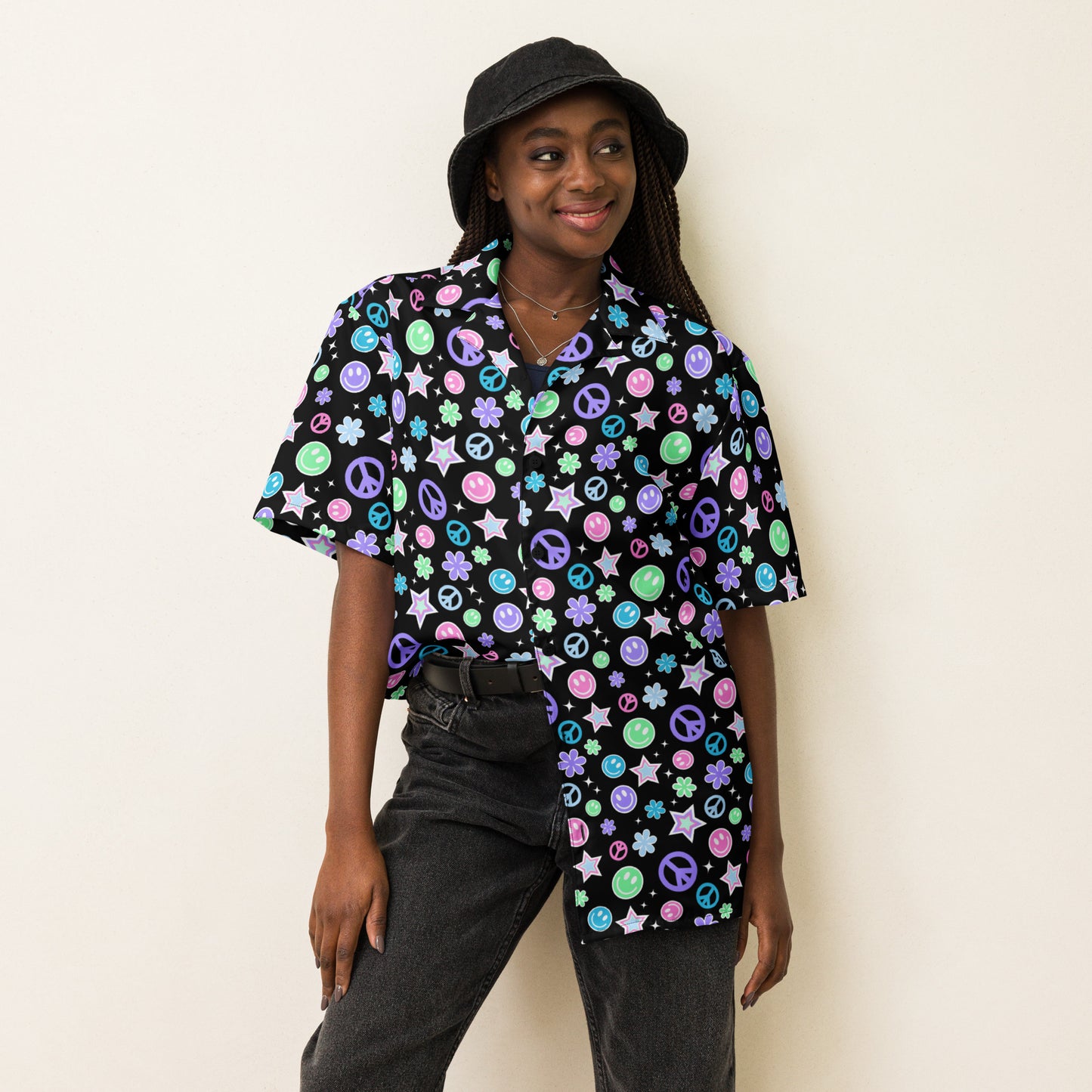 Dark N Groovy Button Shirt