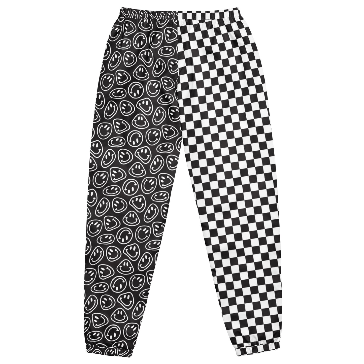 B&W Smiles Checkered Jogger